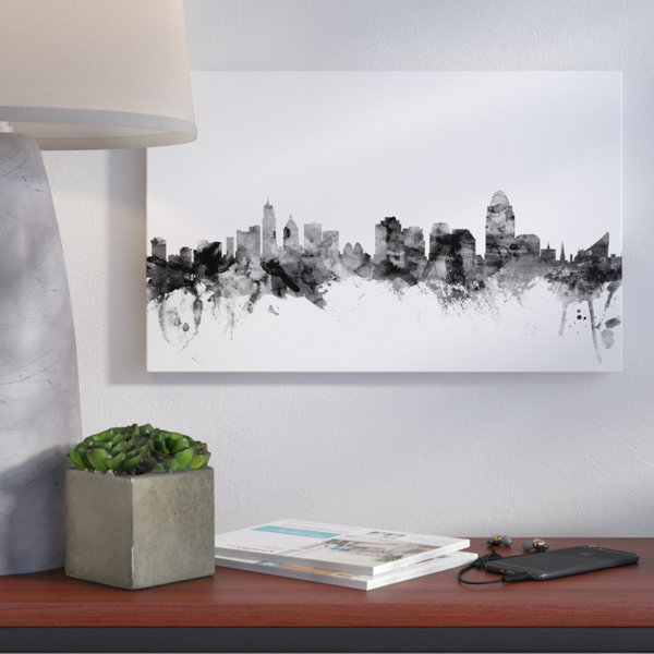 Ivy Bronx " Cincinnati Ohio Skyline " & Reviews Wayfair